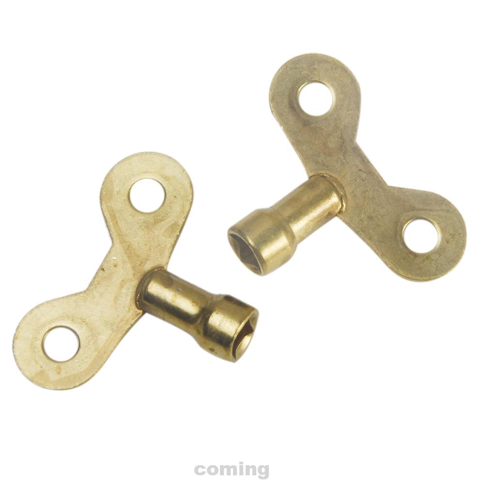 2pcs Square Socket Special Lock Water Tap Brass Radiator Faucet