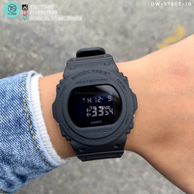 CASIO G SHOCK Men s Watch DW 5750E DW 5750E 1B Shopee Malaysia