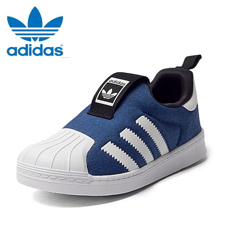 toddler blue adidas