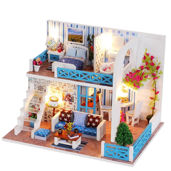 miniature diy house kit