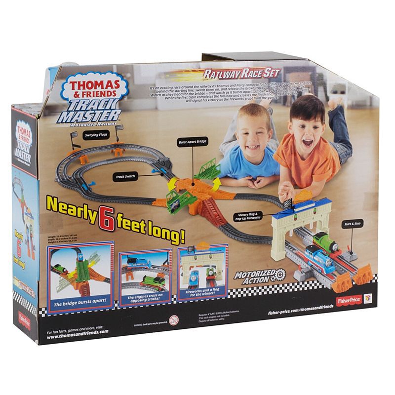 thomas & friends trackmaster railway race set