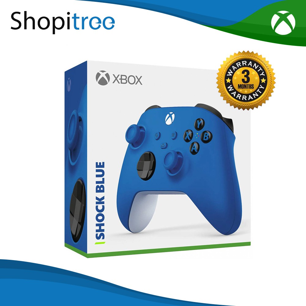 Xbox Series Wireless Controller Shock Blue Official Microsoft