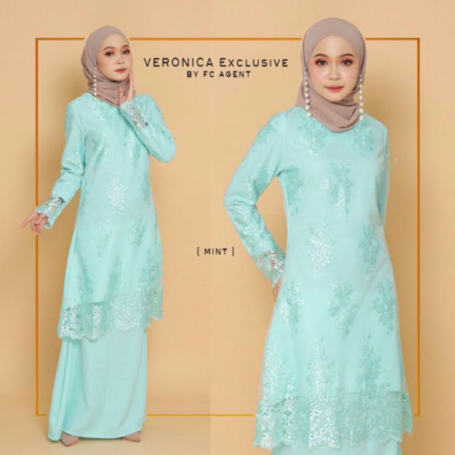  READY STOK VERONICE EXCLUSIVE BAJU  NIKAH BAJU  