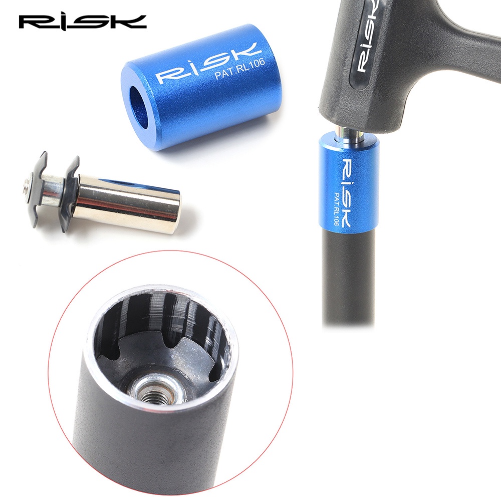 RISK Bicycle Front Fork Headset Installer Tool Star Nut Setting