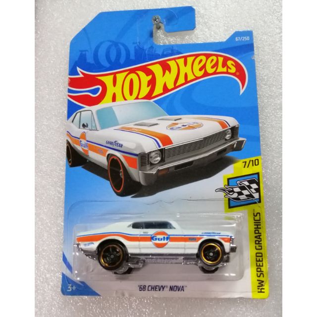 hot wheels chevy nova 68