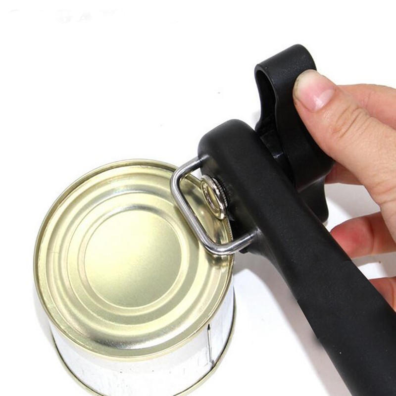 Easy Manual Metal Can Opener Professional Effortless Stainless Steel Openers