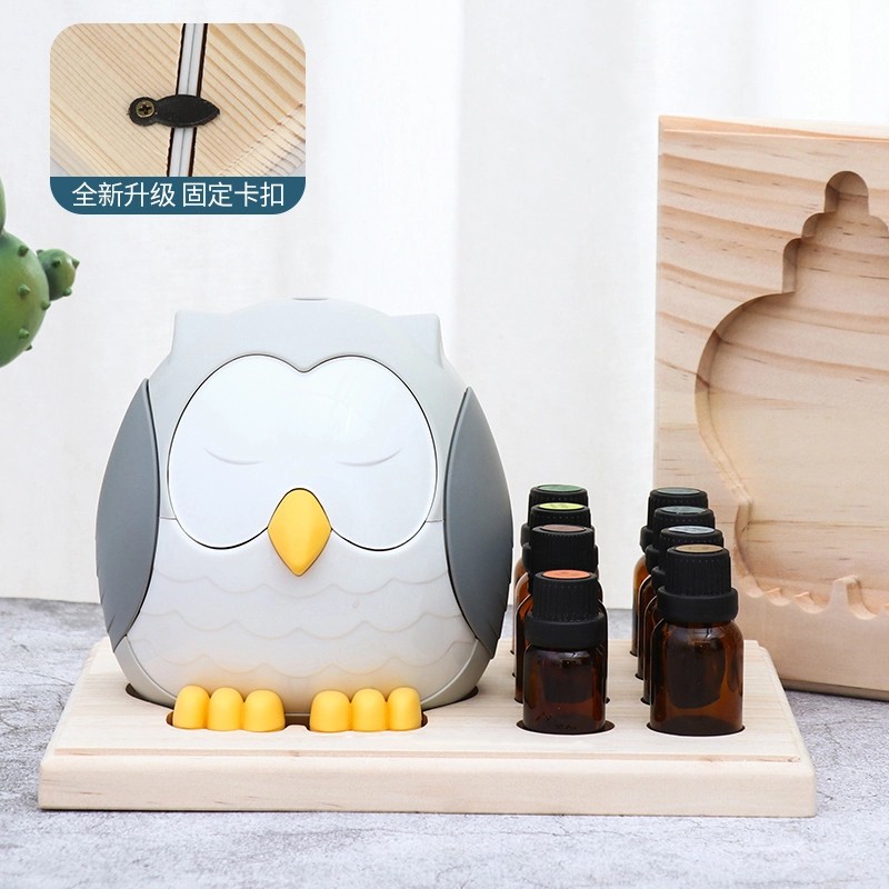 Ready Stock Young Living Owl Diffuser (Free Lavender 5ml) / Sweet Aroma Diffuser / Storage