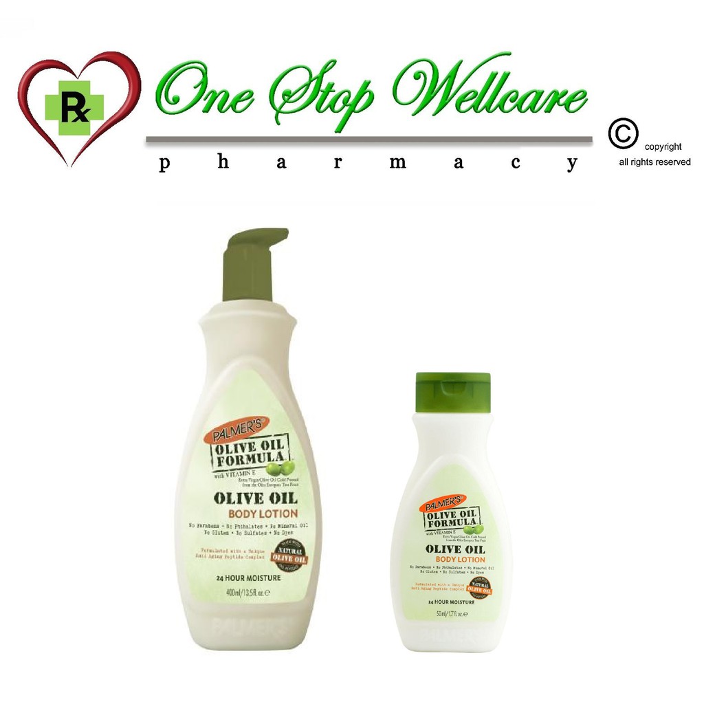 PALMER'S OLIVE OIL BODY LOTION 50ML / 400ML / 400ML FOC 50ML Shopee Malaysia