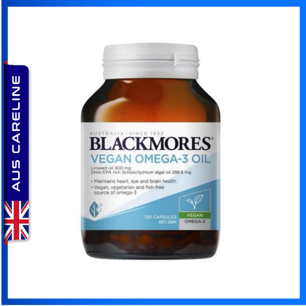 Blackmores Vegan Omega 3 120 Capsules Shopee Malaysia