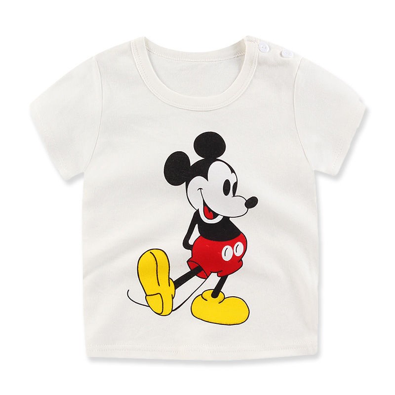 Disney Mickey Mouse T-shirt Summer Kids 