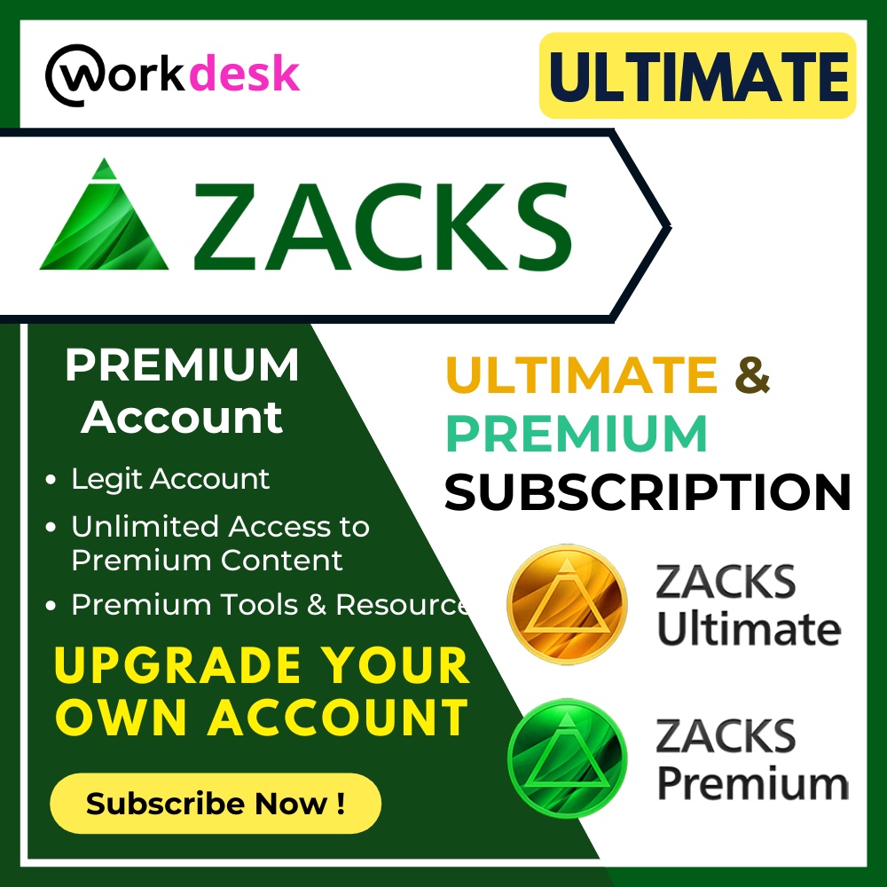 [Genuine] ZACKS Premium Own Account Upgrade iOS Android PC MacOS iPadOS Shopee Malaysia