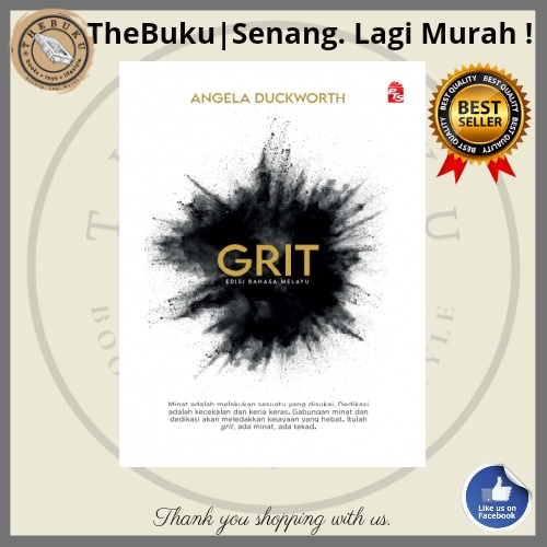 Grit - Edisi Bahasa Melayu + FREE Ebook