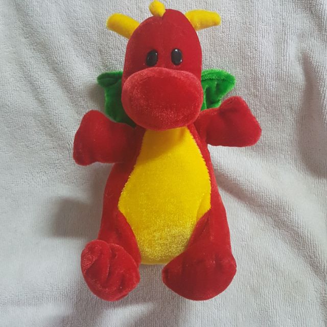 red dragon soft toy