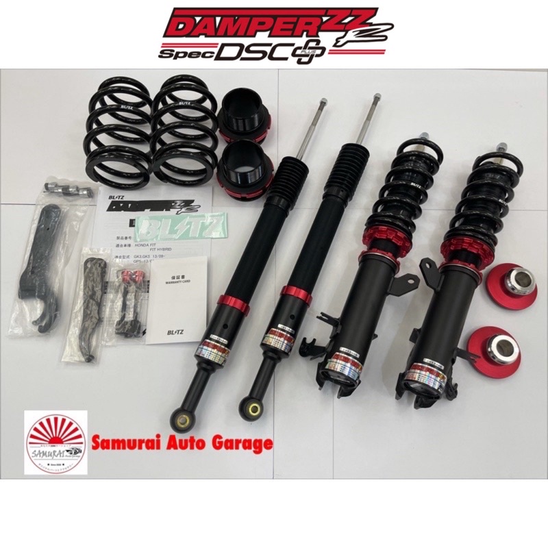 Original Jdm Blitz Damper Zzr Specs With Dsc Plus Controller For Honda Jazz Gk5 Ge8 City Gm6 Made In Japan Shopee Malaysia