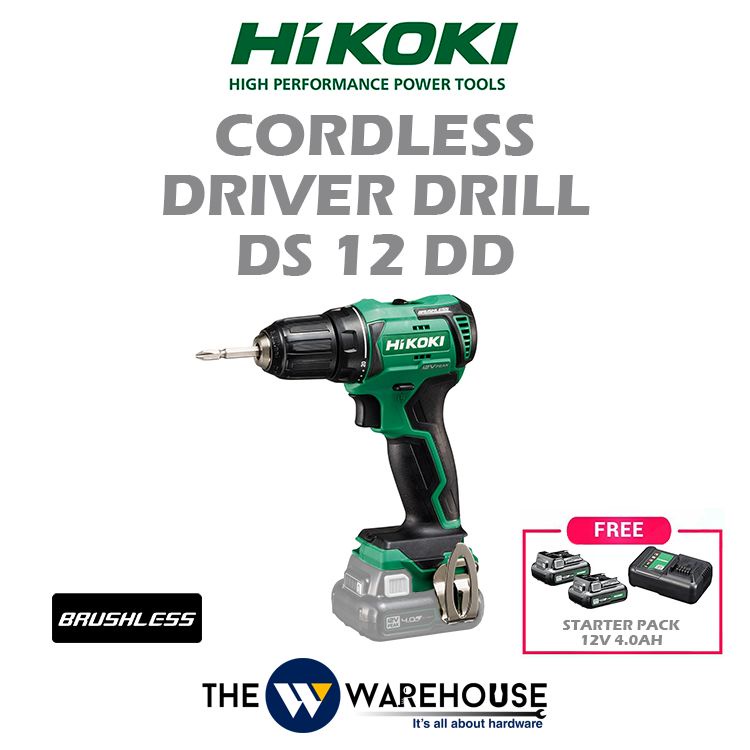 HiKOKI Cordless Driver Drill DS12DD Shopee Malaysia