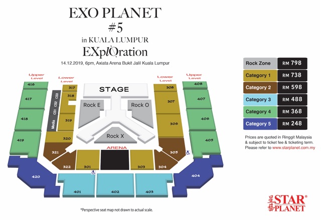 Exo Planet 5 Exploration In Malaysia Concert Ticket Shopee Malaysia