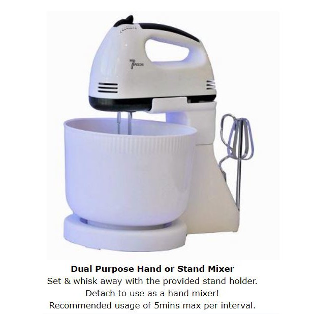 hand mixer with stand