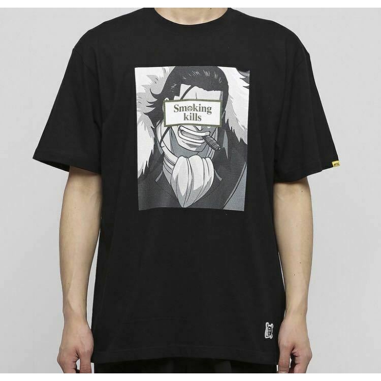 Fr2 One Piece Crocodile Smokingkills T Shirt L Size Black Send By Courier Shopee Malaysia