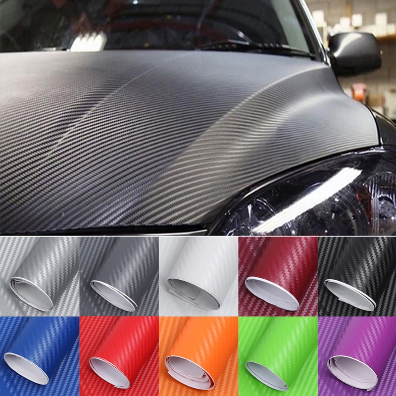 Car Vinyl Wrap Carbon Fiber Vinyl Vinilo Vinil Sheet Roll Film