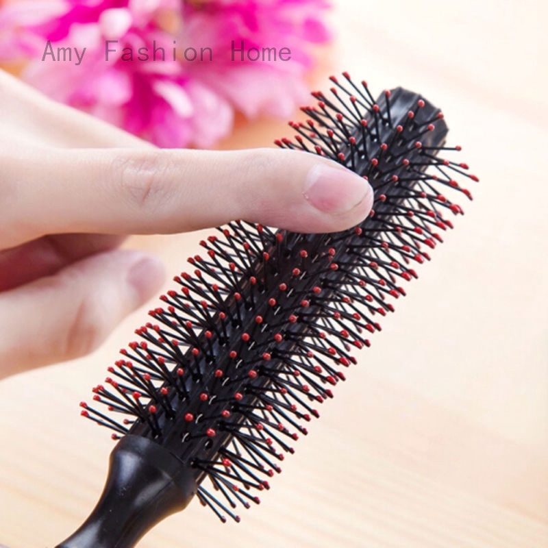 Roll Brush Round Hair Comb Wavy Curly Styling Care Beauty Salon Brushes  Combs | Shopee Malaysia