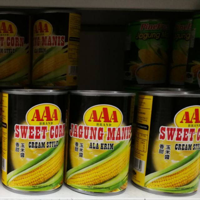 Jagung Tin Cap Aaa Sweet Corn Shopee Malaysia