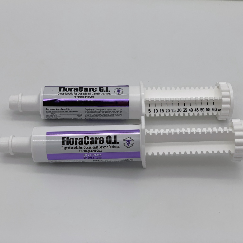 PHS FloraCare G.I. Digestive Aid Probiotics for cats & dogs Anti