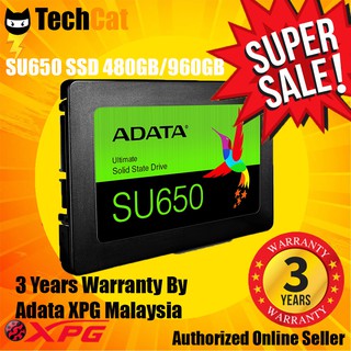 ADATA Ultimate SU650 120GB/240GB/480GB/960GB  3D NAND Solid State Drive