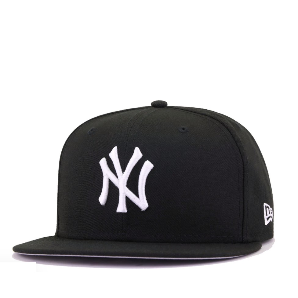 all black new era fitted