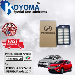 Bezza 1.0 New Axia 2018 + Perodua ProGanti Air Filter Original 