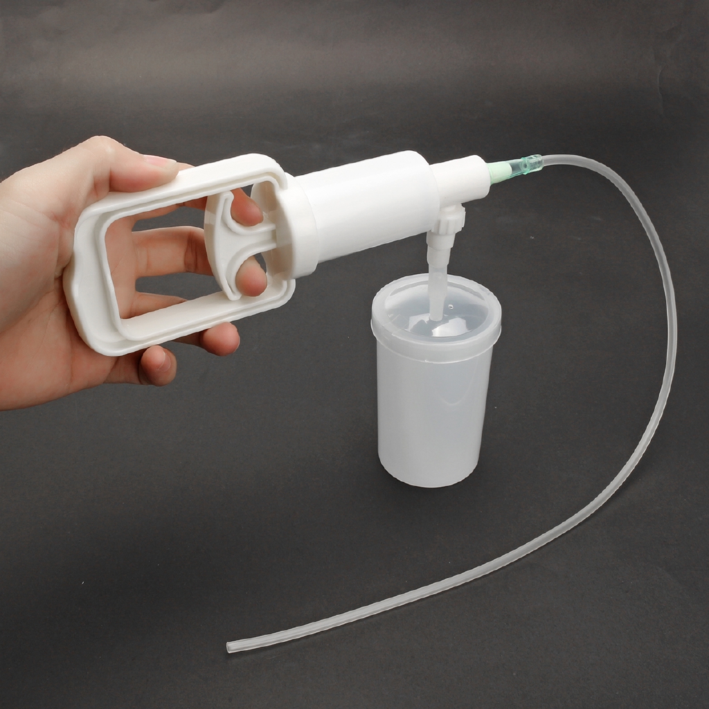 SHOUSE Medical Manual Portable Suction Pump Lightweight Respiratory