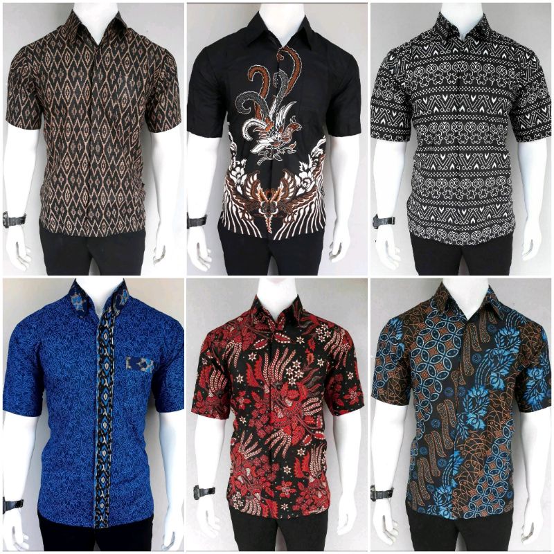 KATUN Gus Azmi Syubbanul Muslimin Men's Batik Shirt, Fine Cotton Batik, Hadroh Azzahir Hilwa, Modern Santri Style