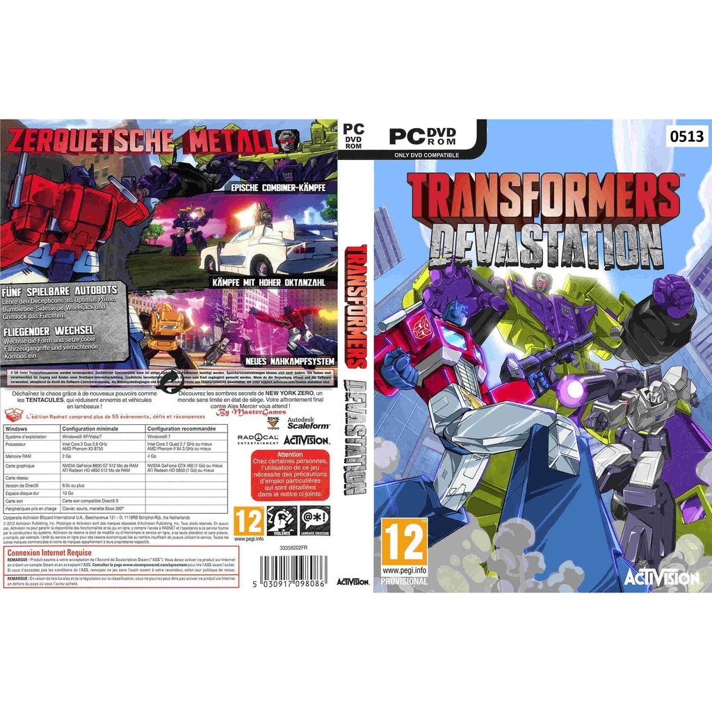 (PC) Transformers Devastation Shopee Malaysia