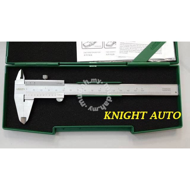 Insize Vernier Caliper 0150mm 1205150S ID007660 Shopee Malaysia