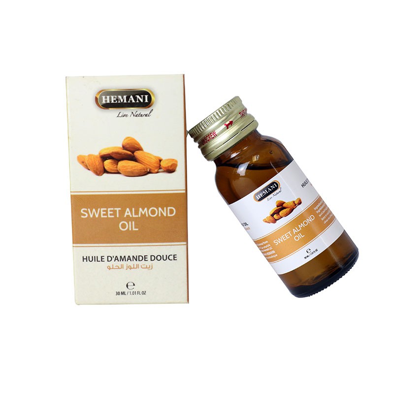 Hemani Sweet Almond Oil 30ml | Shopee Malaysia