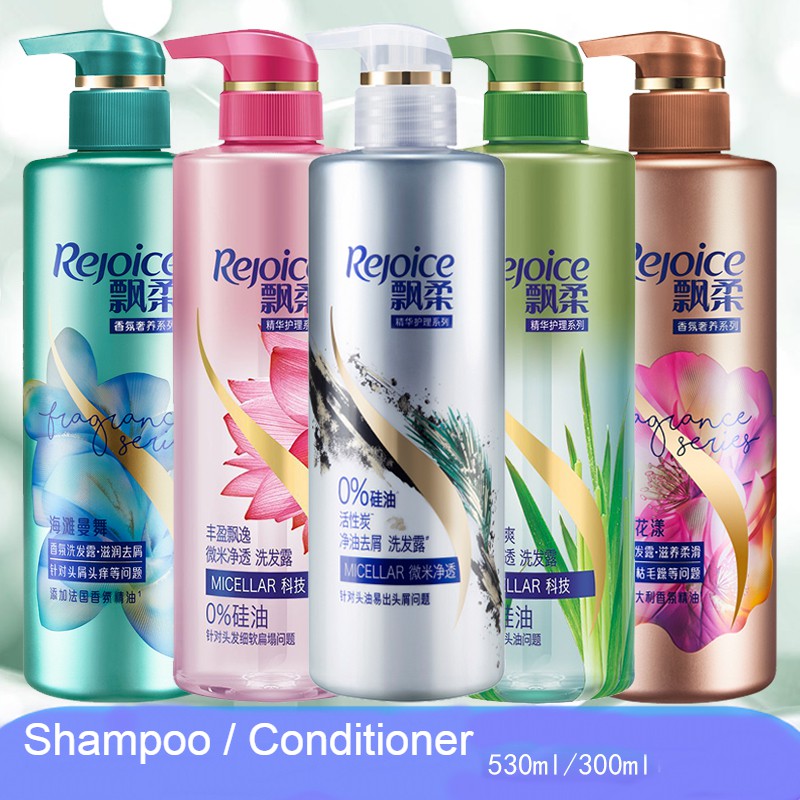 Buy Rejoice Micellar Shampoo Conditioner Airy Volume Oil Removal Norish Dandruff Control 530ml 300ml Seetracker Malaysia