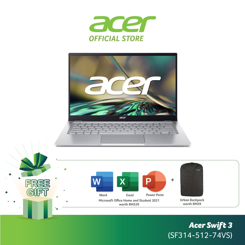 Acer Swift 3 SF314-512 Price in Malaysia & Specs - RM4799 | TechNave