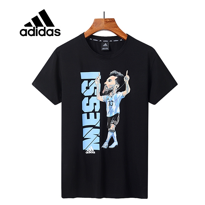 Adidas Messi Icon T Men's Football Short-sleeved T-shirt | Shopee Malaysia