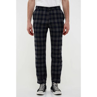  Erigo  Checked Evano Black Pants Shopee Malaysia