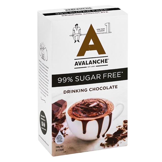 Avalanche 99 Sugar Free Hot Chocolate/Caramelised White Chocolate