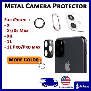 iP Phone 11 PRO MAX X Xs Max XR Fashion Quality Metal Camera Protector Lens