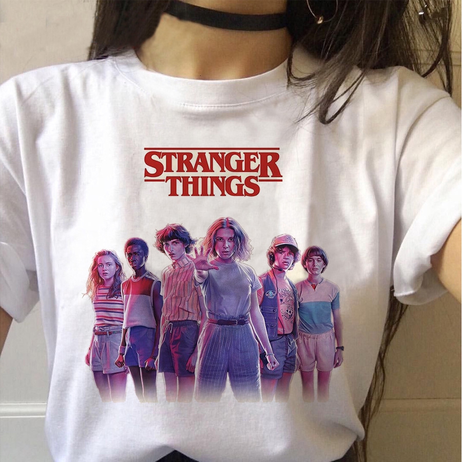 Funny Stranger Things 3 Women T Shirt Femme Eleven Tshirt Fashion ...