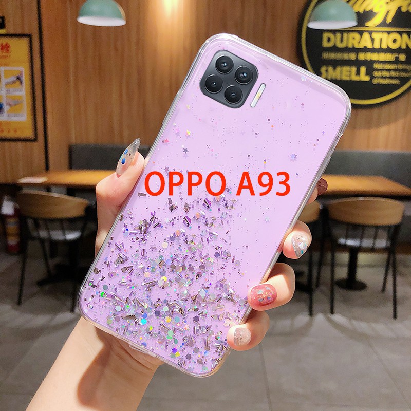 Casing OPPO A93 A15 A53 2020 A92 Starry Sky Soft TPU Phone Case Jelly