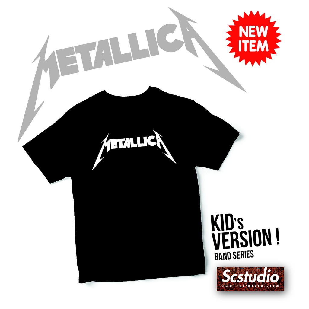 metallica youth shirt