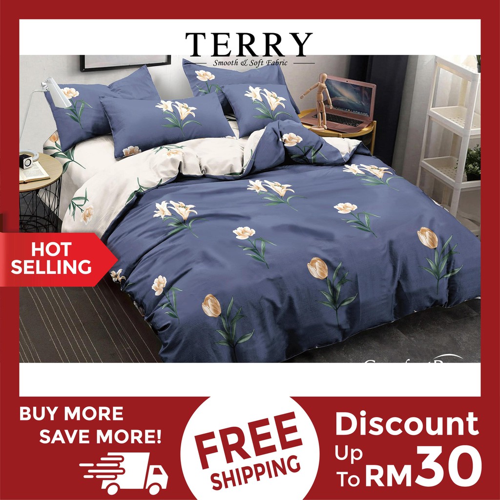 FACTORY PRICE Comfort Bay TERRY Fitted Set QUEEN Bed ...