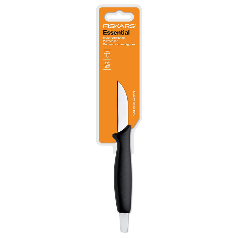 Fiskars Essential Mushroom Knife & Brush 21cm