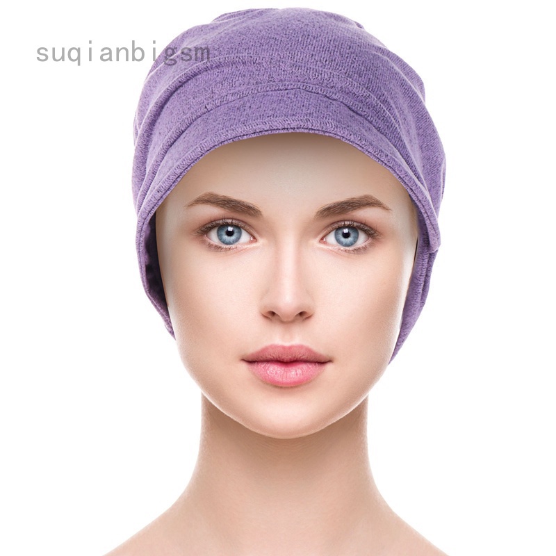 Suqianbigsm Heliuyun Women Cancer Chemo Hat Beanie Cap Twisted Knot Turban Head Wrap Beanie Scarf Turban Head Wrap Cap Turban Wrap Cap|Islamic Clothing