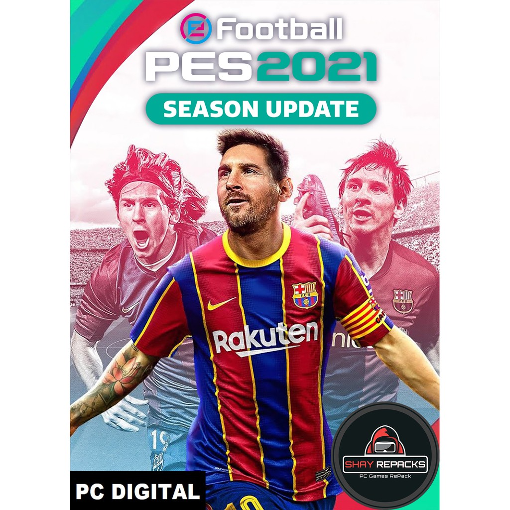 Pc Digital Efootball Pes 2021 Season Update V1 01 00 Data Pack 1 00 Shayrepack Shopee Malaysia