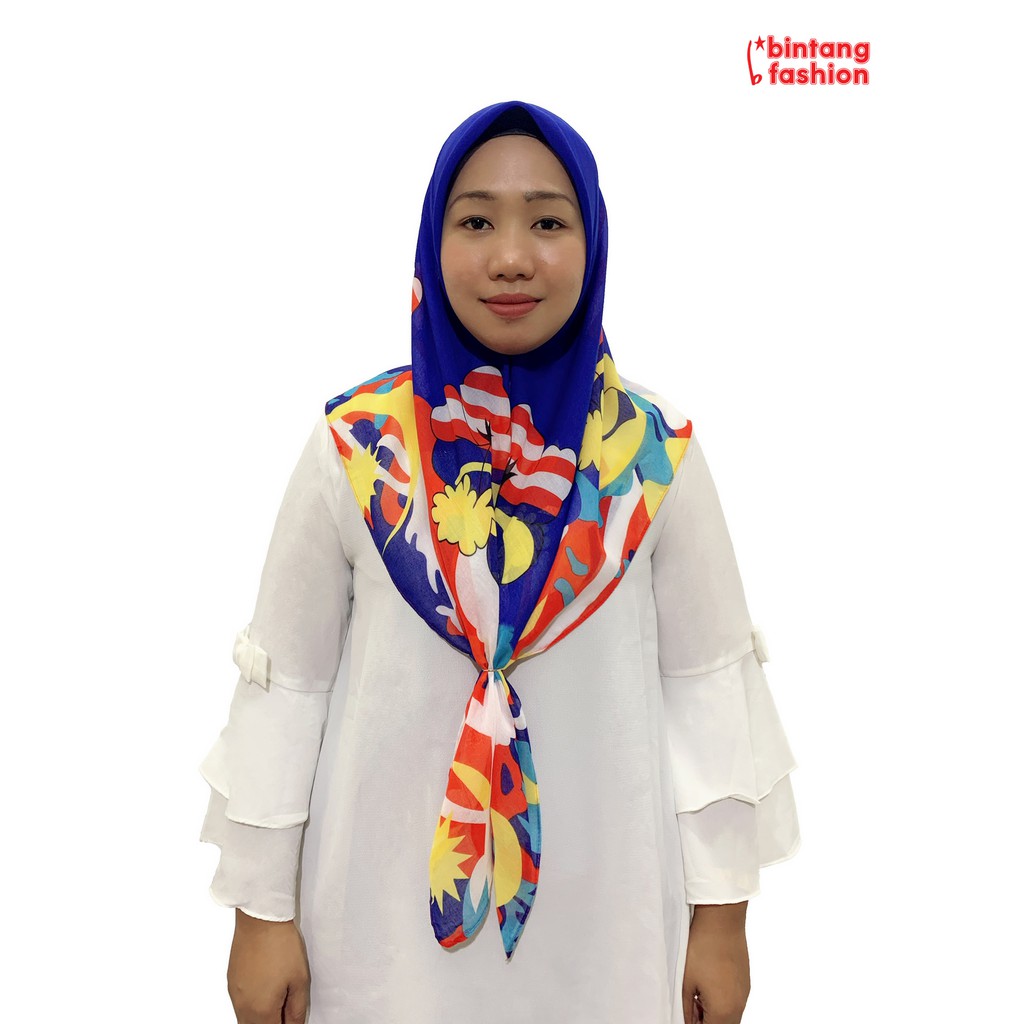 Bintang Fashion Tudung Limited Edition Merdeka Malaysiaku Gemilang