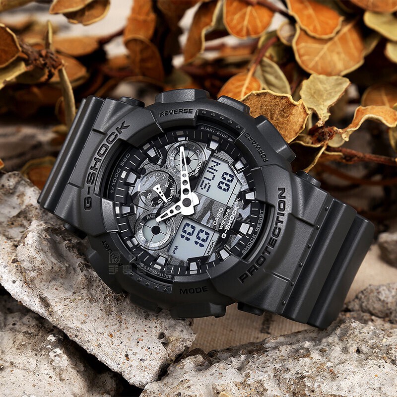 g shock ga 100cf 8a