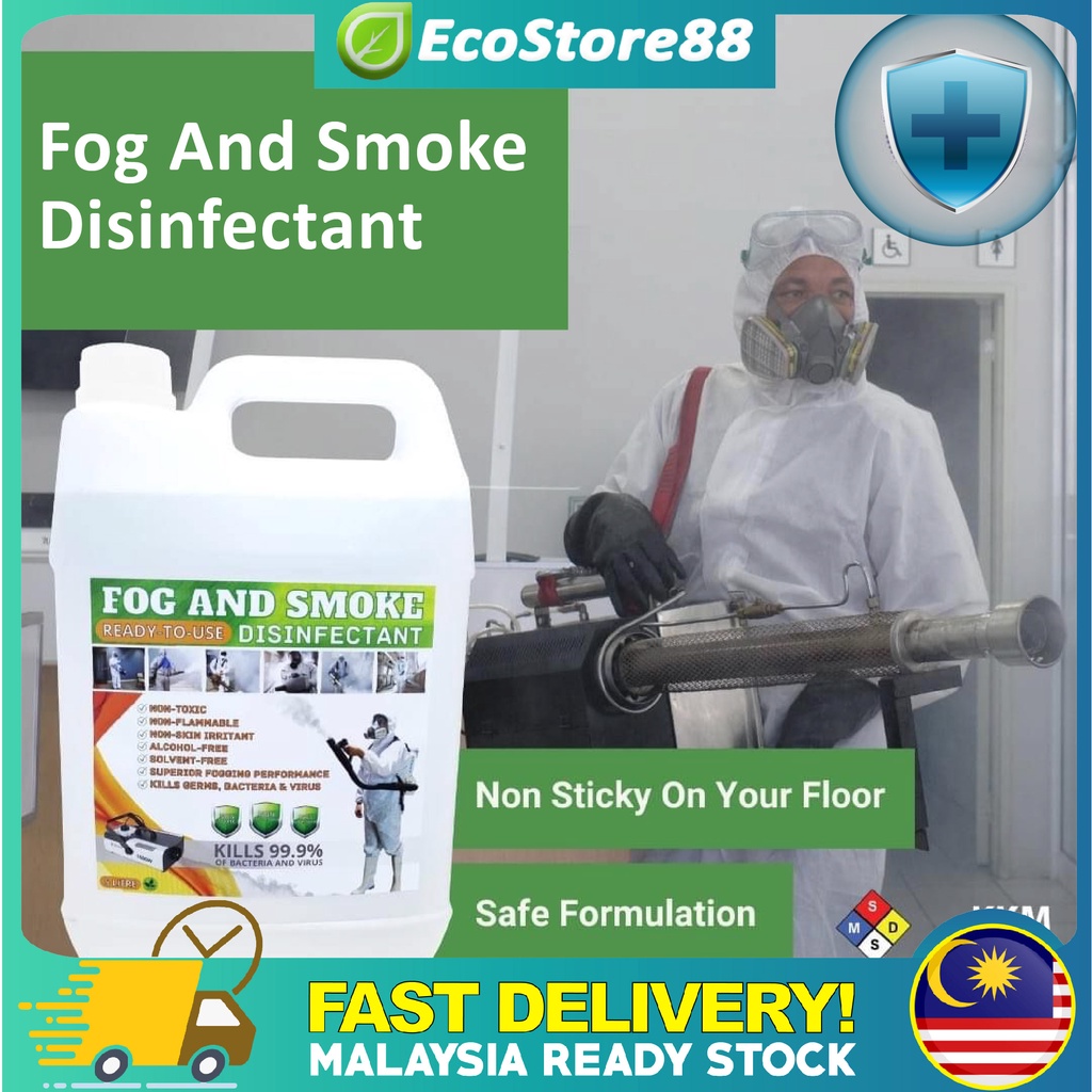 5L Fogging liquid Disinfectant Sanitiser Sanitizer Nanomist Nano mist